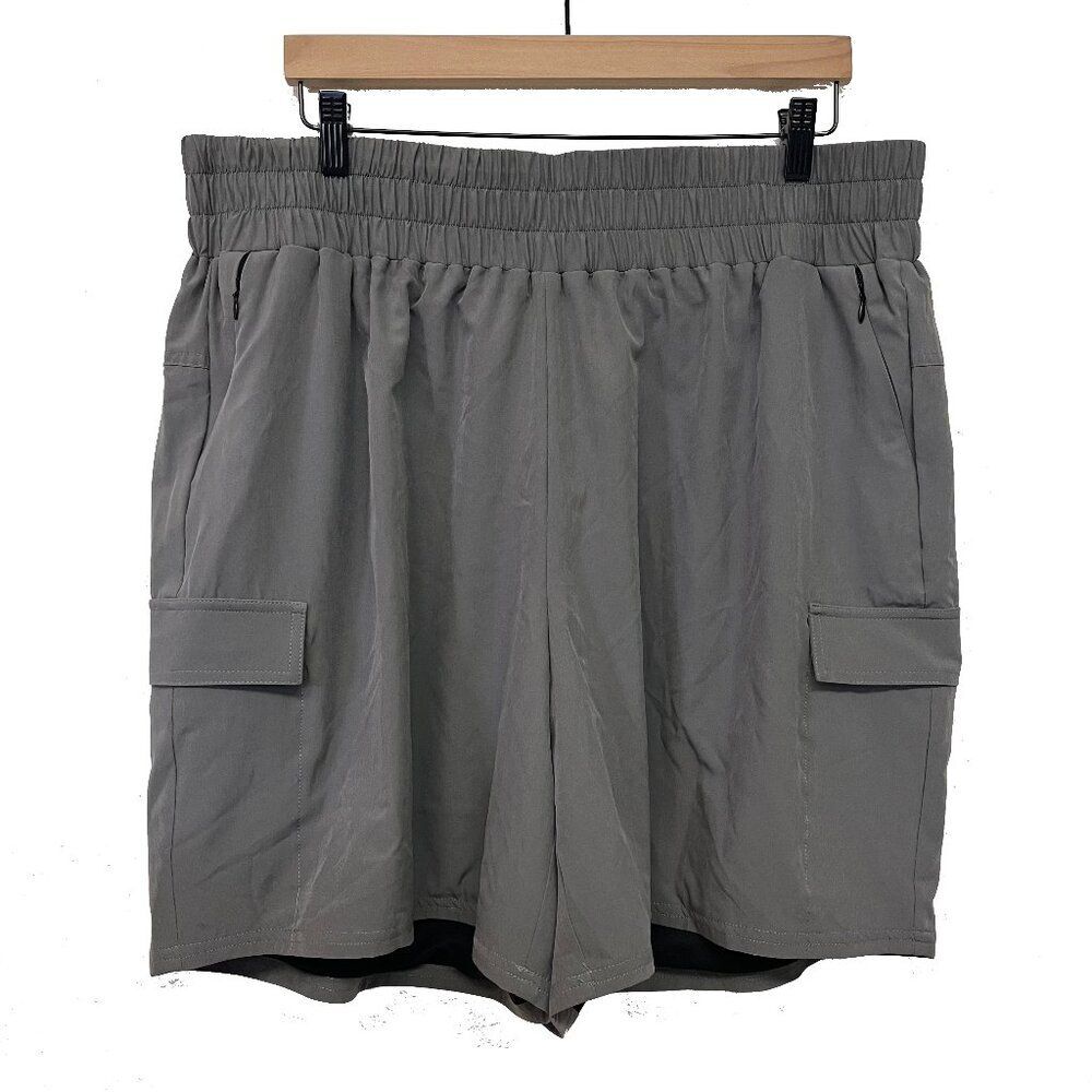 Torrid Gray Workout Shorts - Size 2X